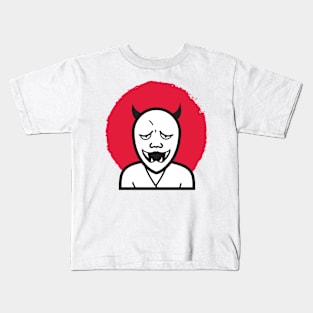 Oni Japanese Demon Kids T-Shirt